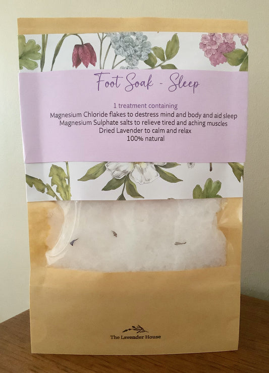 Organic Foot Soak trio