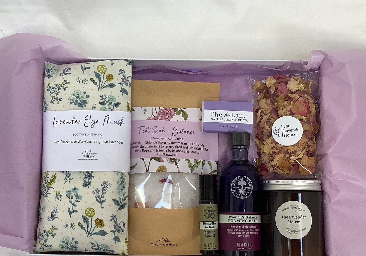 Luxury boxed organic wellbeing kit - Women’s Balance