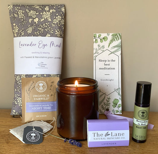 Luxury boxed organic wellbeing kit - Sleep